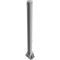 Barrier posts | Steel tube  76 x 2,6 mm | foldable, with triangular locking mechanism | to be fixed by plugswith base plate 100 x 150 mm | hot-dip galvanized | without eyelet